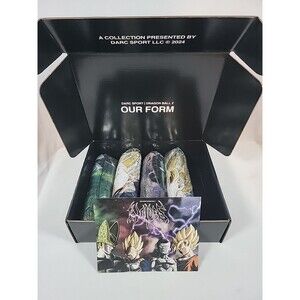 IN HAND Darc Sport X DBZ / Dragon Ball Z 4 SHIRT SET LARGE, SOLDOUT!